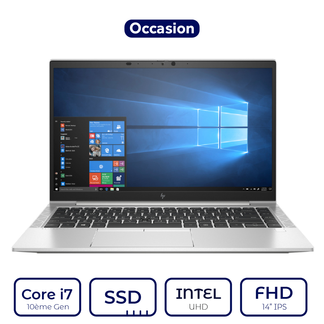 HP EliteBook 840 G7 - Intel i7 10ème Gen