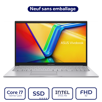 ASUS Vivobook 16 S1605PA-MB118W Intel Core i7 11ème Gen