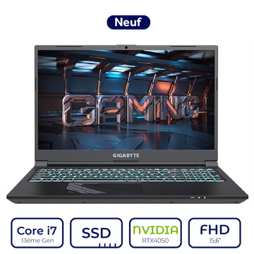 Gigabyte G5 MF5-H2ES354KD - Core i7 13ème Gen - RTX4050 6GB