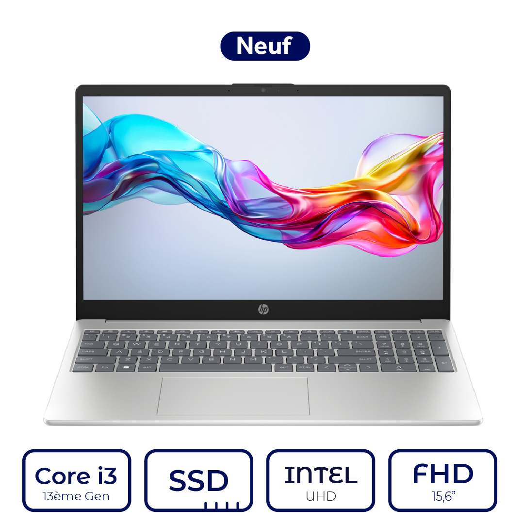 HP 15-fd0315nk Intel i3 13ème Gen