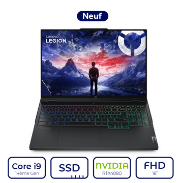 Lenovo Legion Pro 7 16IRX9H Core i9 14ème Gen RTX 4080