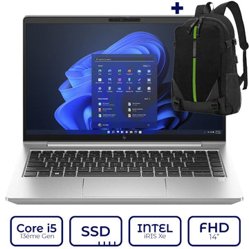 Bundle HP EliteBook 640 G10 i5 (736J5AV) -- GOUI 21L Bagpack
