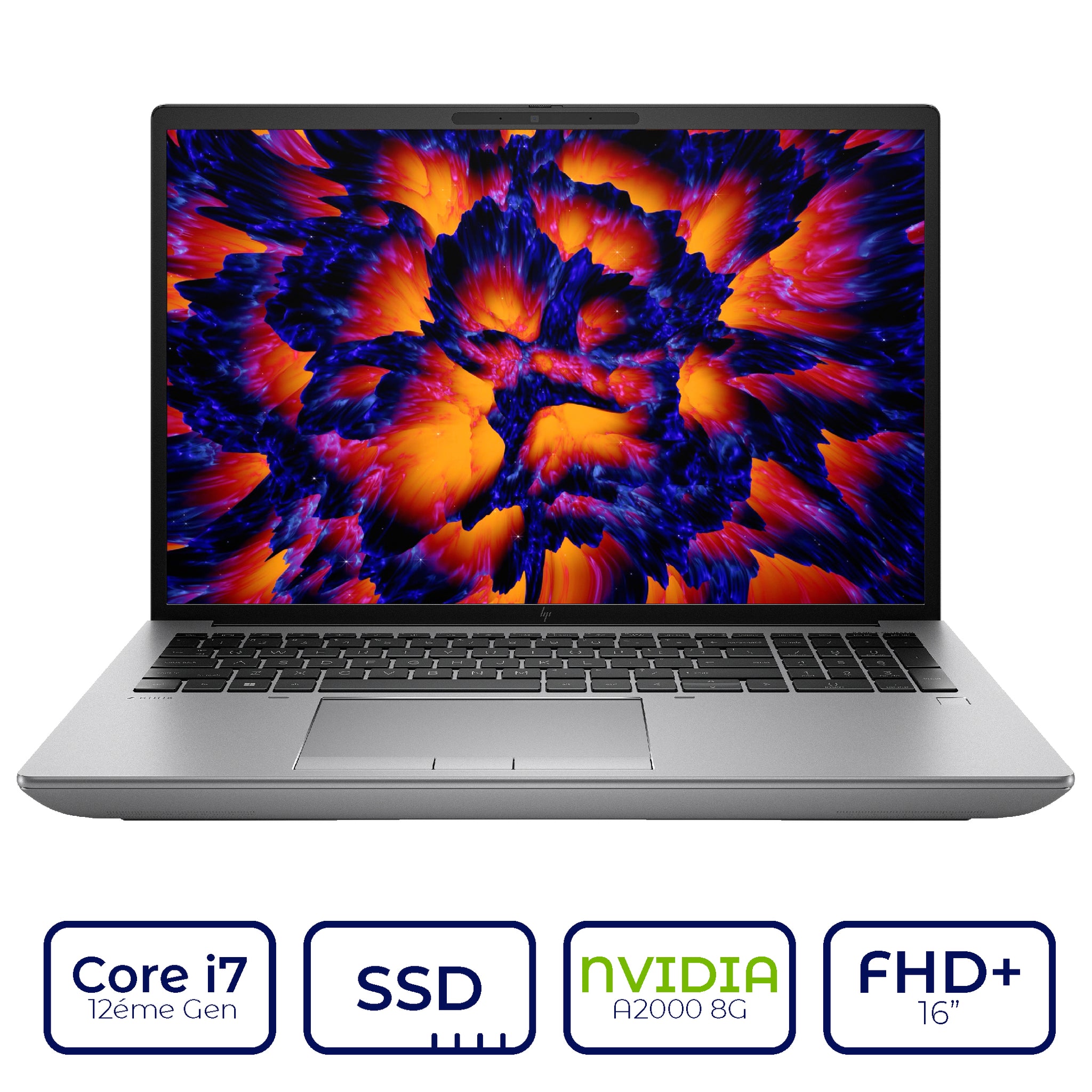 HP ZBook Fury 16 G9 Mobile workstation (16") Intel® Core™ i7-12800HX 32 GB DDR5 512GB SSD NVIDIA RTX A2000 8G